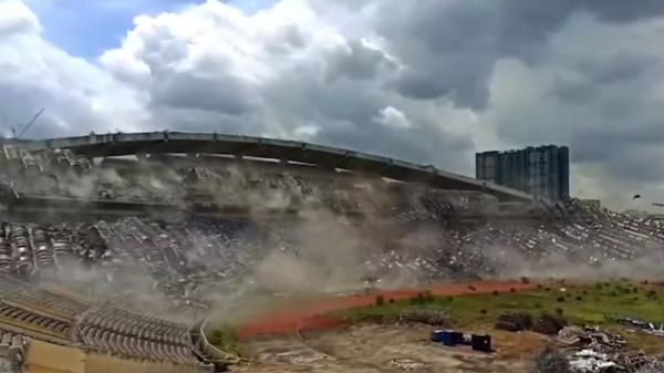 Rušenje stadiona Šah Alam u Maleziji  - Sputnik Srbija