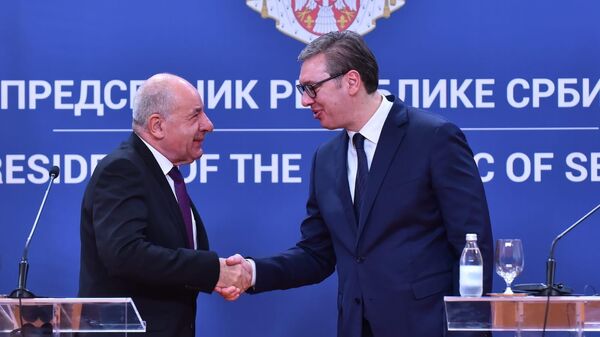 Tamaš Šujok i Aleksandar Vučić - Sputnik Srbija