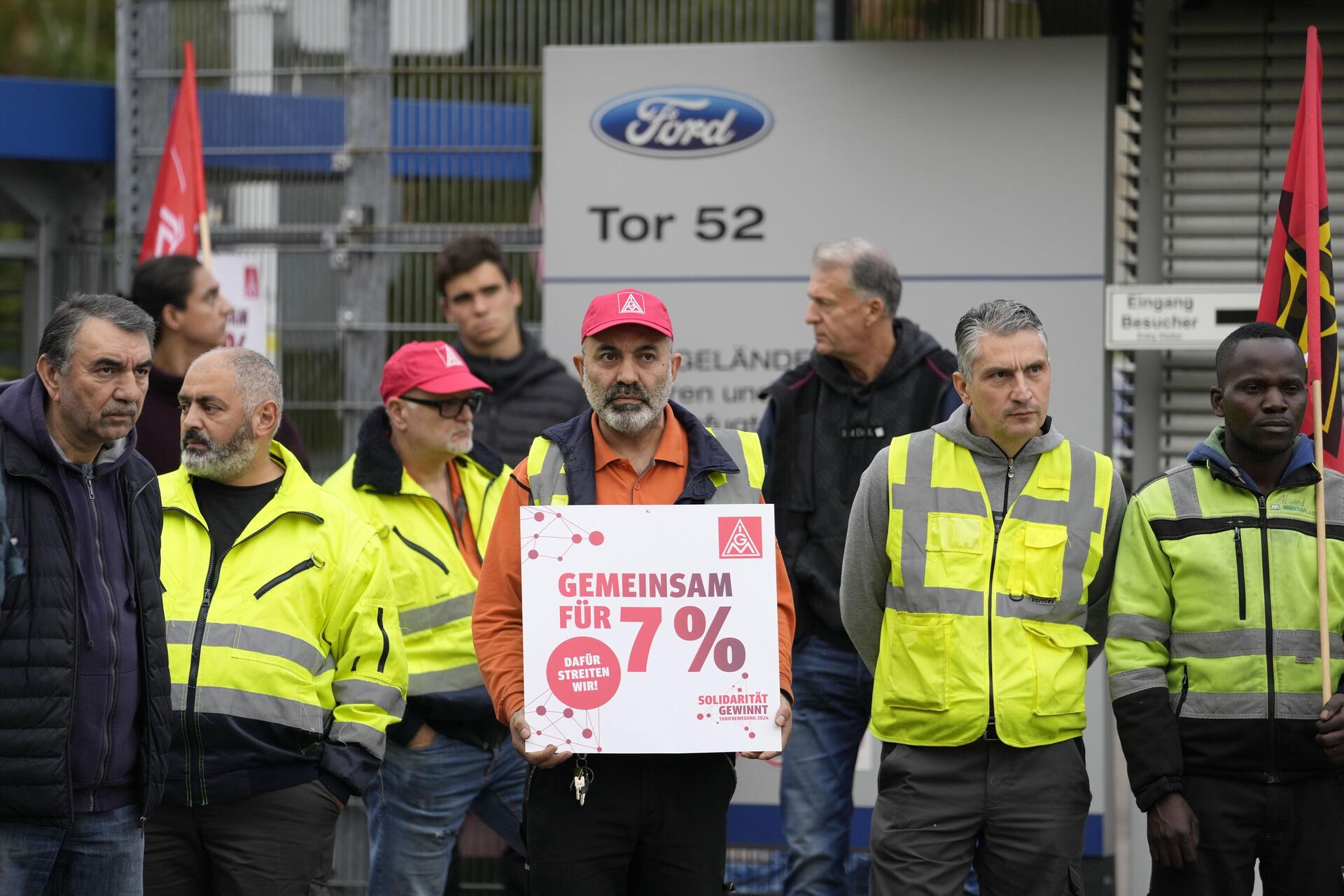 Protest radnika nemačke automobilske industrije - Sputnik Srbija, 1920, 29.10.2024