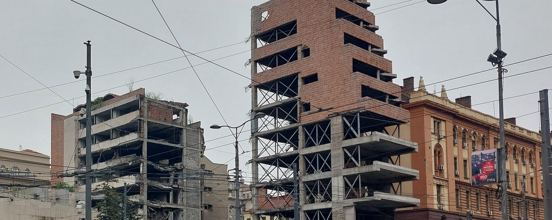 Ruševine Generalštaba u Beogradu  - Sputnik Srbija, 1920, 15.05.2025