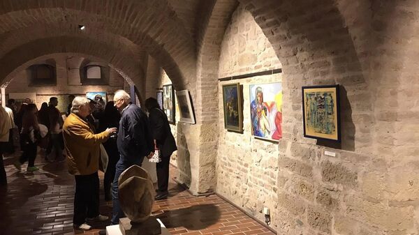 Krajiški likovni salon u Konaku kneginje Ljubice Krajiški likovni salon u Konaku kneginje Ljubice - Sputnik Srbija