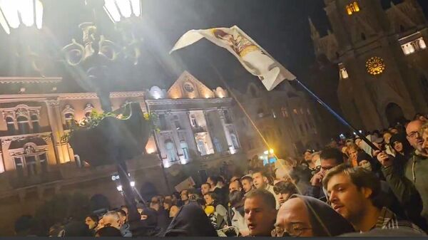 Protest u Novom Sadu - Sputnik Srbija