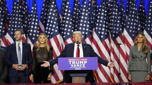 Novoizabrani američki predsednik Donald Tramp - Sputnik Srbija