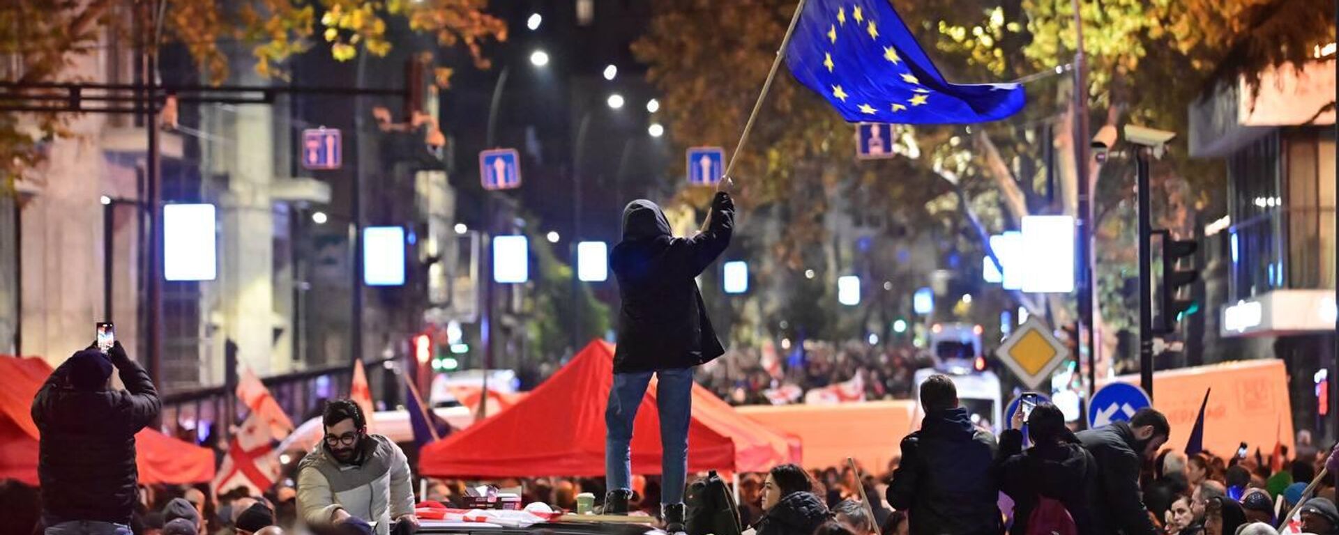 Protesti u Tbilisiju - Sputnik Srbija, 1920, 19.11.2024