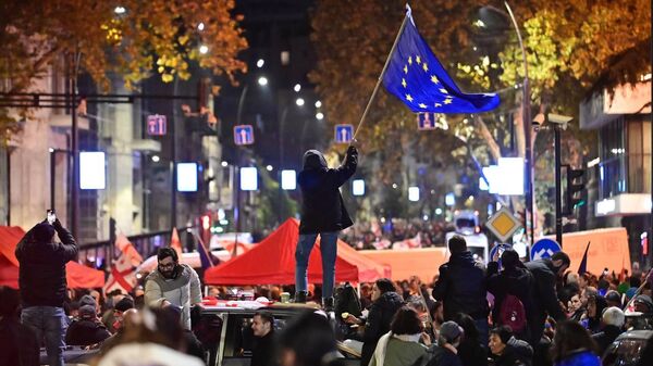 Protesti u Tbilisiju - Sputnik Srbija