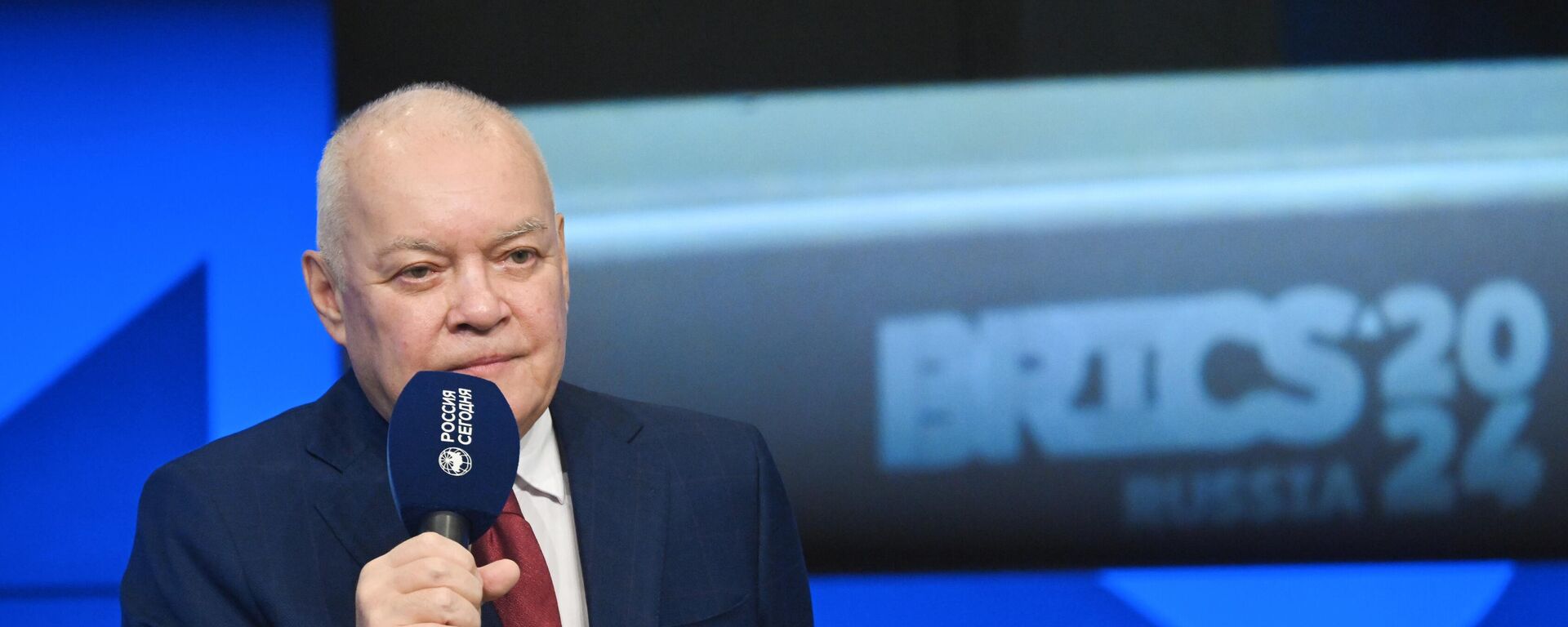 Generalni direktor međunarodne medijske grupe Rusija sevodnja Dmitrij Kiseljov - Sputnik Srbija, 1920, 30.06.2025