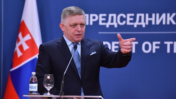 Predsednik Vlade Slovačke Robert Fico  - Sputnik Srbija