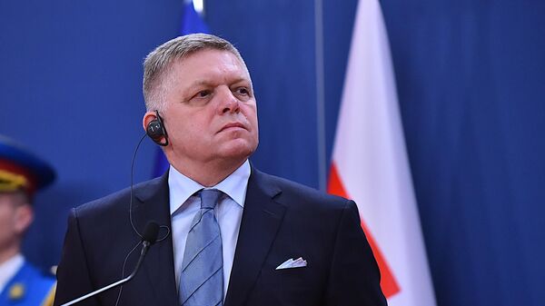 Predsednik Vlade Slovačke Robert Fico  - Sputnik Srbija