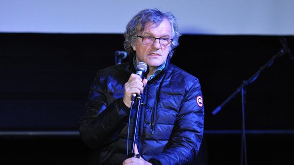 Emir Kusturica na otvaranju Festivala dokumantarnog filma „RT-dok: Vreme naših heroja“ - Sputnik Srbija