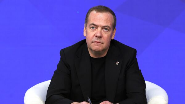 Zamenik predsednika Saveta bezbednosti Rusije Dmitrij Medvedev  - Sputnik Srbija