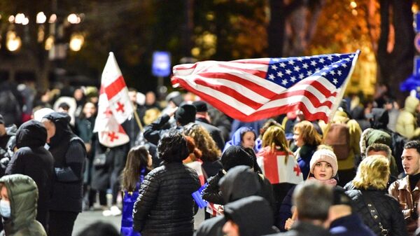 Miting gruzijske opozicije u Tbilisiju - Sputnik Srbija