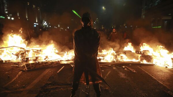 Protest u Tbilisiju - Sputnik Srbija