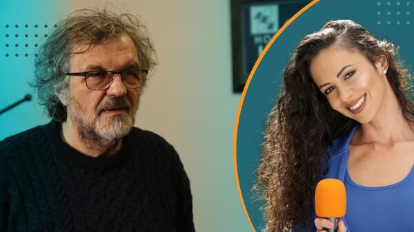 Maša Radović i Emir Kusturica - Sputnik Srbija