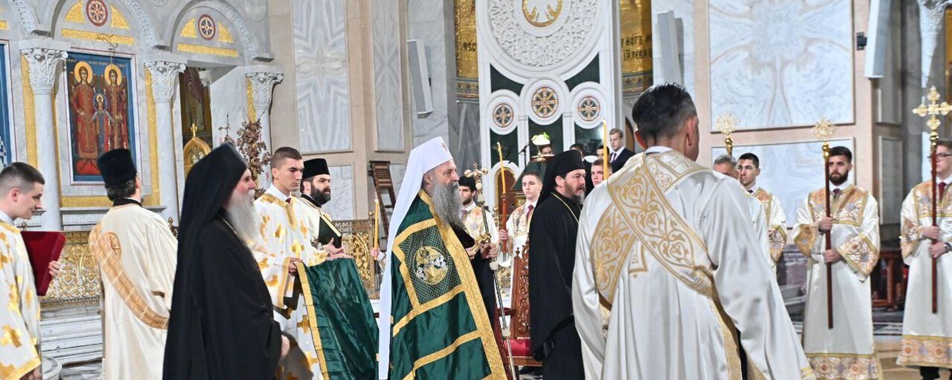 Božićna liturgija - Sputnik Srbija, 1920, 07.01.2025