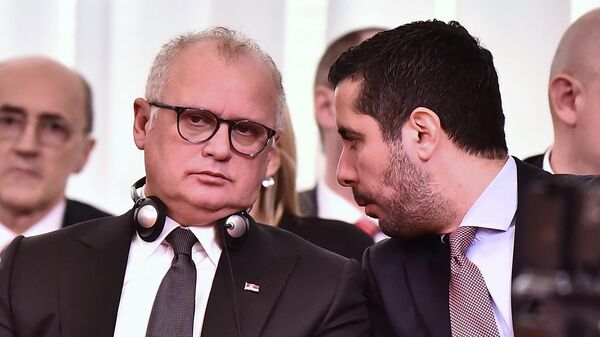 Goran Vesić i Tomislav Momirović - Sputnik Srbija