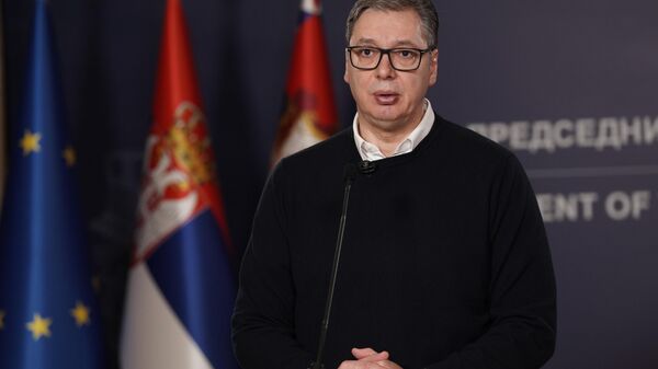 Predsednik Srbije Aleksandar Vučić - Sputnik Srbija