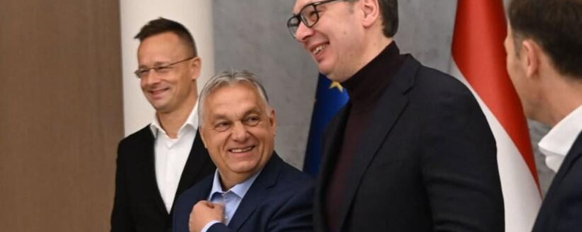 Aleksandar Vučić i Viktor Orban - Sputnik Srbija, 1920, 18.01.2025