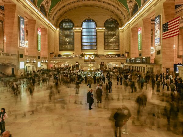 Поглед на железничку станицу Гранд централ. Поглед на железничку станицу Гранд централ. - Sputnik Србија