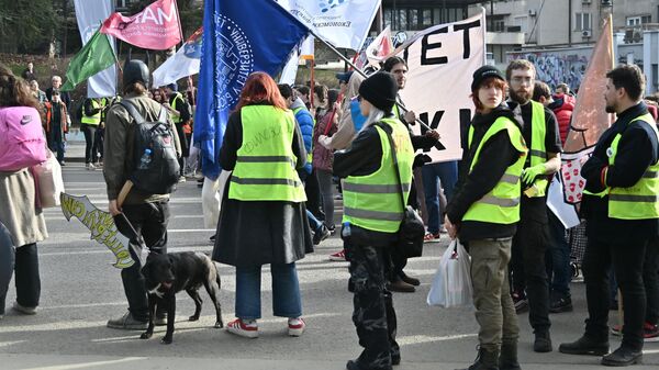 Protest studenata - Sputnik Srbija