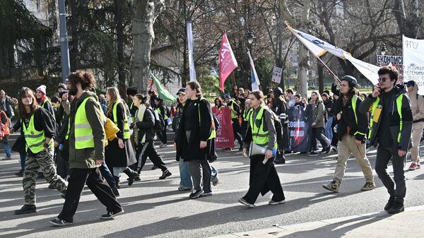 Протест студената - Sputnik Србија