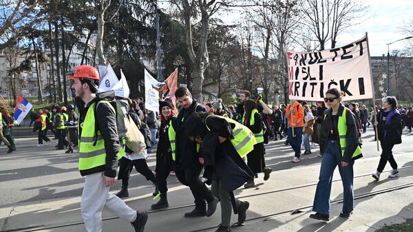 Protest studenata - Sputnik Srbija