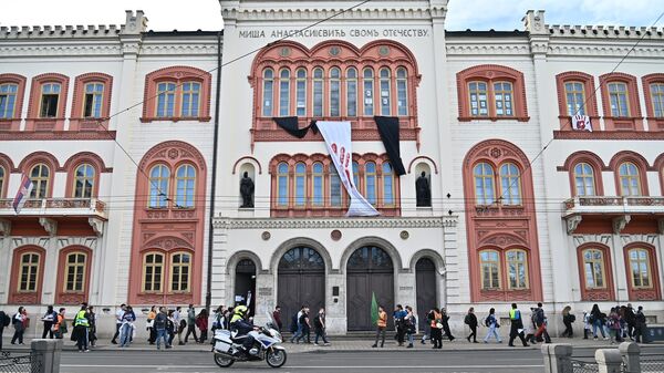 Protest studenata - Sputnik Srbija