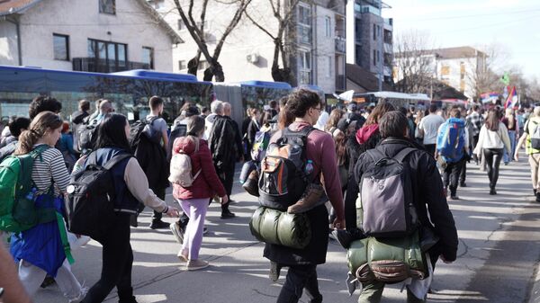 Studenti, blokade - Sputnik Srbija