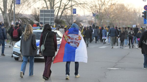 Studentska blokada u Novom Sadu - Sputnik Srbija