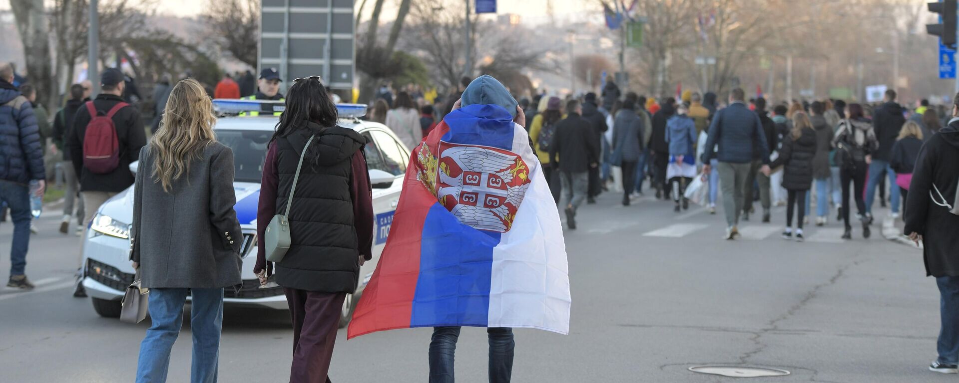 Studentska blokada u Novom Sadu - Sputnik Srbija, 1920, 02.02.2025