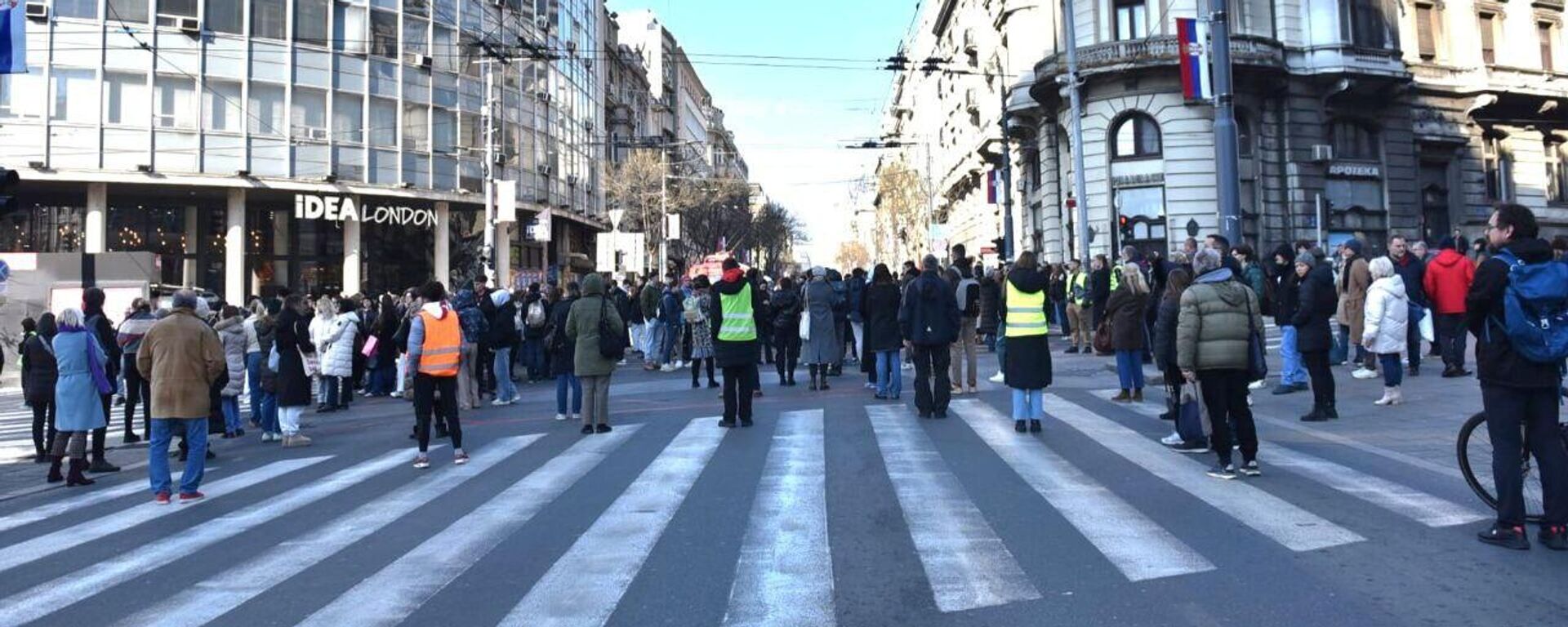 Studenti, blokade - Sputnik Srbija, 1920, 07.03.2025