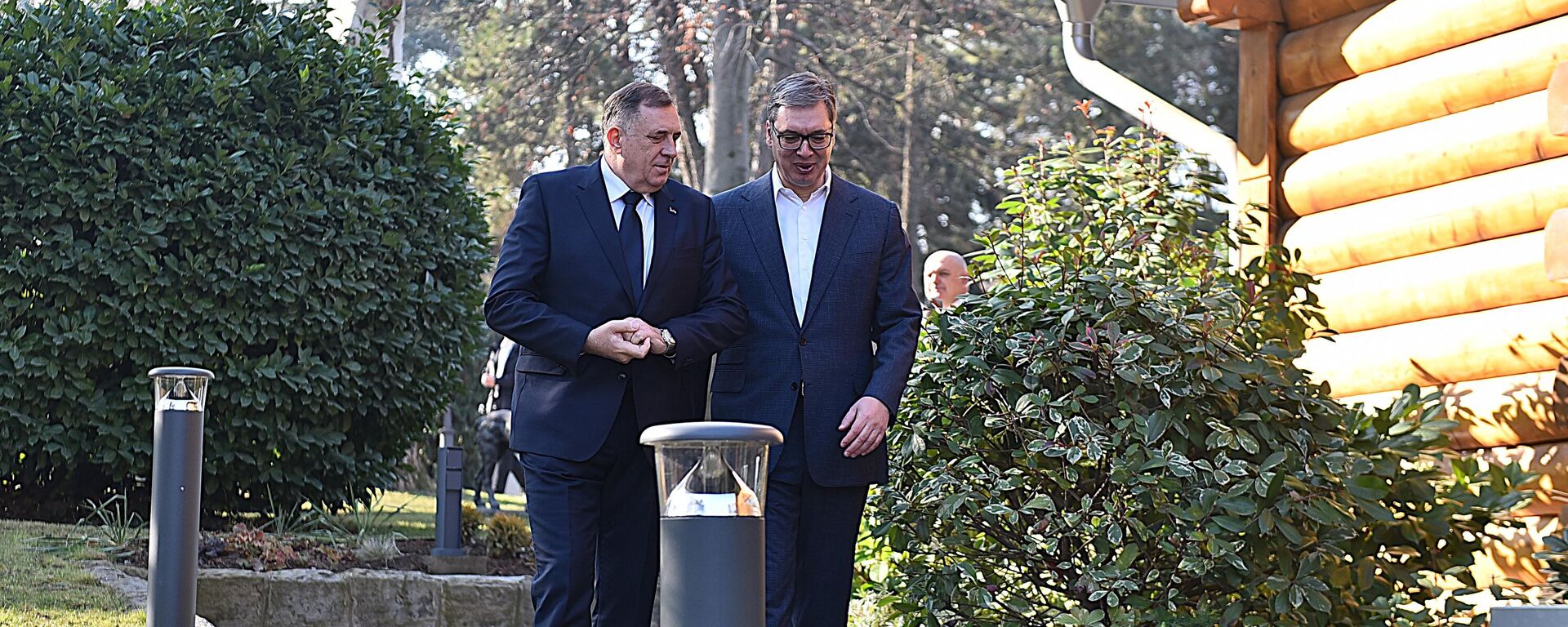 Milorad Dodik i Aleksandar Vučić - Sputnik Srbija, 1920, 07.02.2025