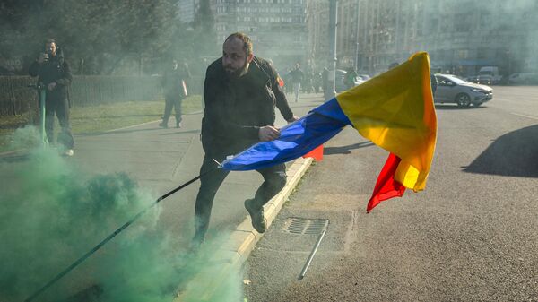 Protest u Rumuniji - Sputnik Srbija