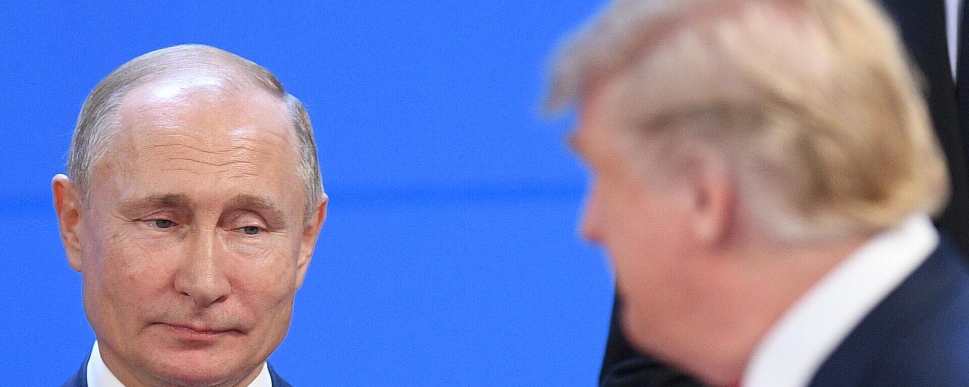 Владимир Путин и Доналд Трамп - Sputnik Србија, 1920, 20.05.2025