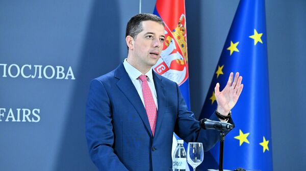 Ministar spoljnih poslova Marko Đurić  - Sputnik Srbija