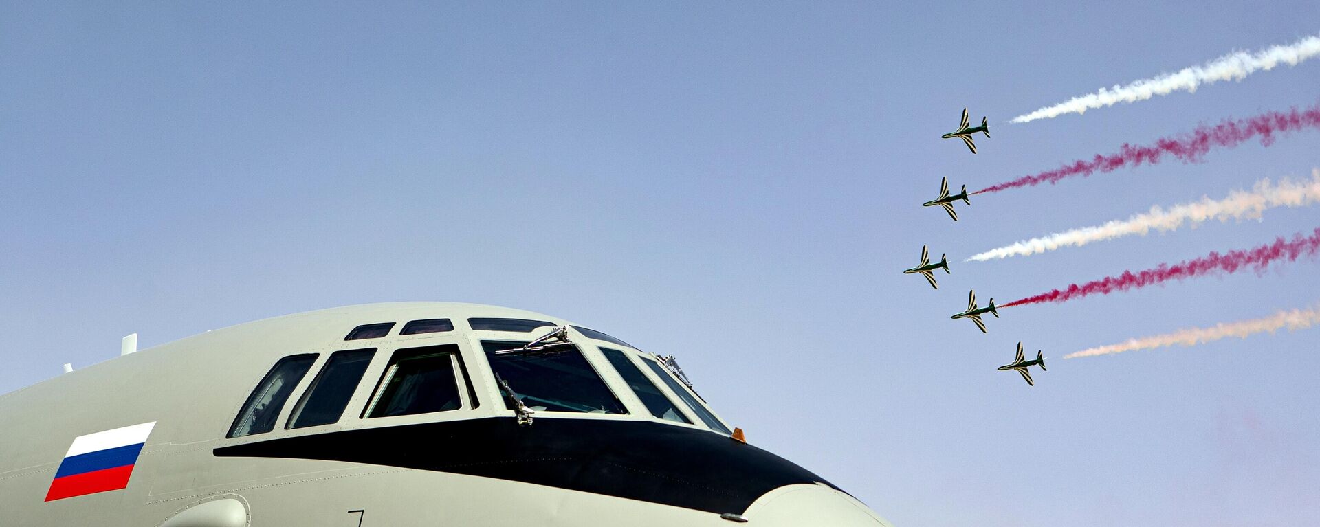 Modernizirovannый tяželый transportnый samolet Il-76MD-90A v Эr-Riяde - Sputnik Srbija, 1920, 17.02.2025