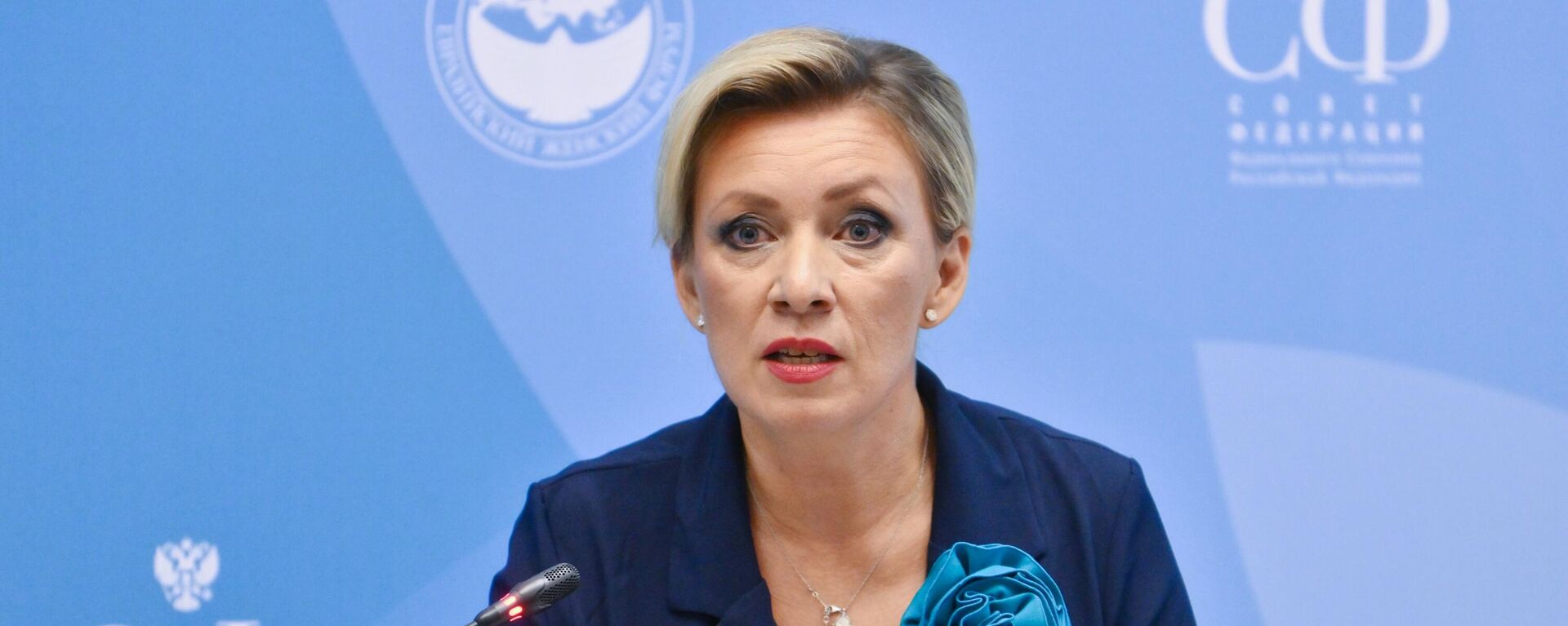 Portparol Ministarstva spoljnih poslova Rusije Marija Zaharova - Sputnik Srbija, 1920, 09.05.2025