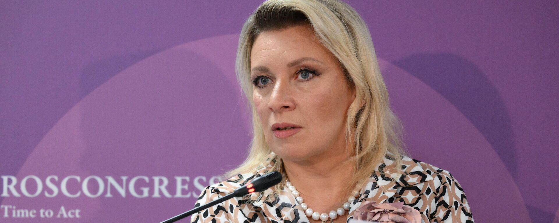 Портпарол Министарства спољних послова Русије Марија Захарова - Sputnik Србија, 1920, 08.04.2026