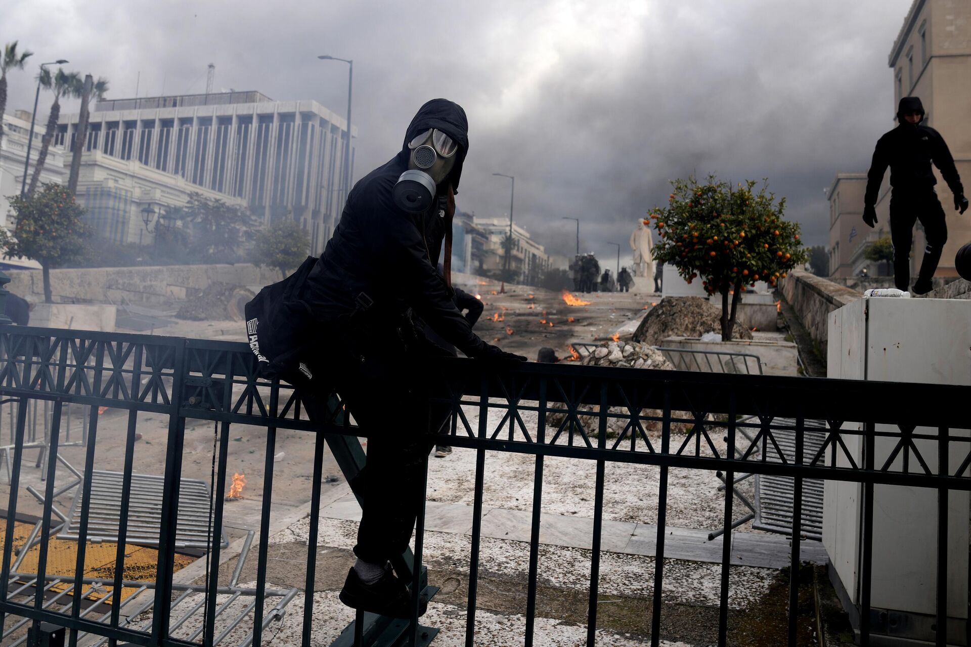 Протест у Грчкој - Sputnik Србија, 1920, 28.02.2025