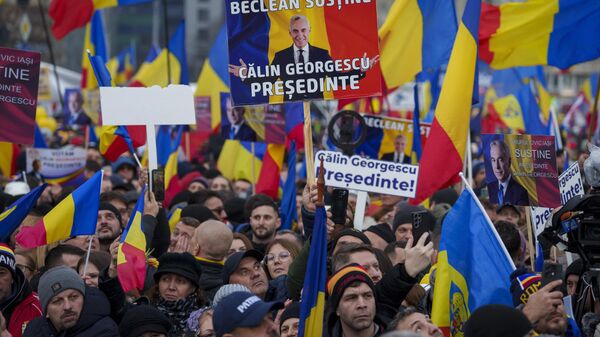 Protest u Rumuniji - Sputnik Srbija