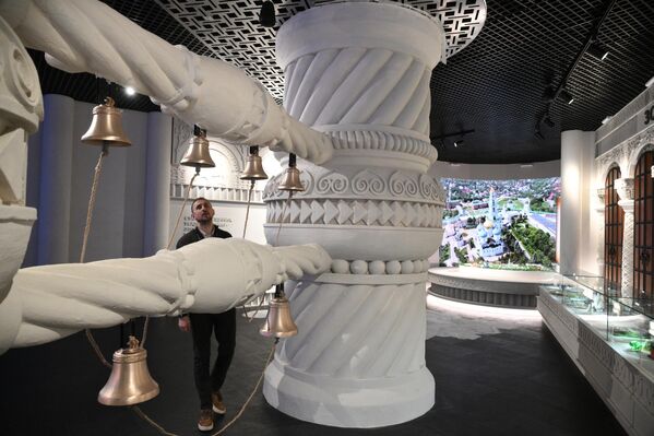 Интерактивна изложба „Путовање кроз Русију“ у националном центру „Русија“ у Москви. Интерактивна изложба „Путовање кроз Русију“ у националном центру „Русија“ у Москви. - Sputnik Србија