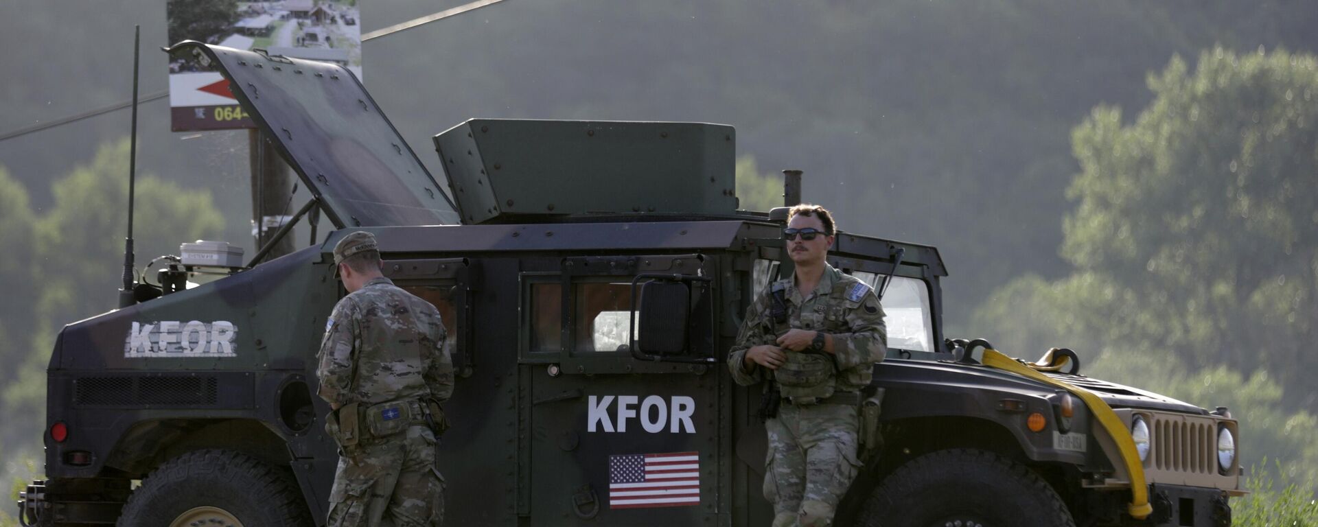 Кфор, амерички војници - Sputnik Србија, 1920, 02.08.2025