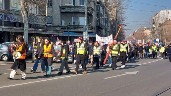 Protest studenata - Sputnik Srbija