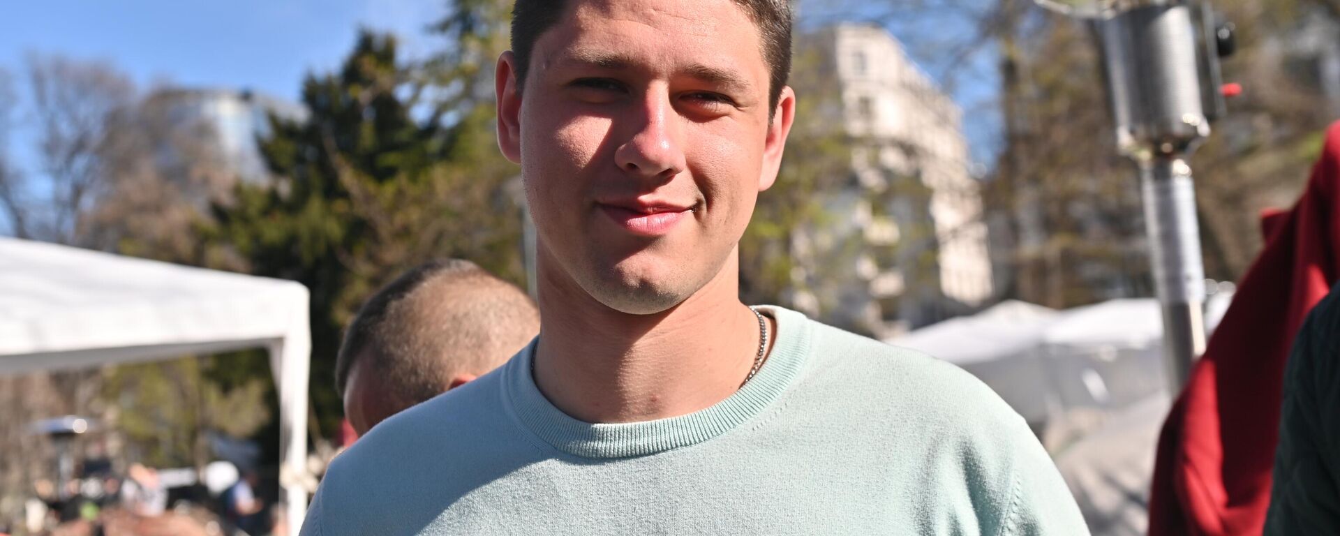 Student Medicinskog fakulteta Miloš Pavlović. - Sputnik Srbija, 1920, 05.06.2025