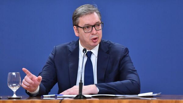 Predsednik Srbije Aleksandar Vučić - Sputnik Srbija