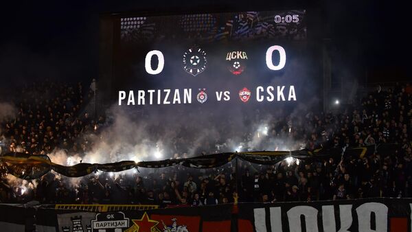 Partizan - CSKA - Sputnik Srbija