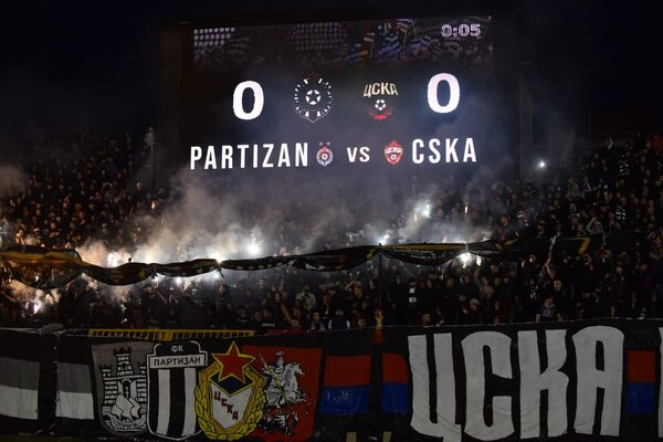 Partizan - CSKA - Sputnik Srbija