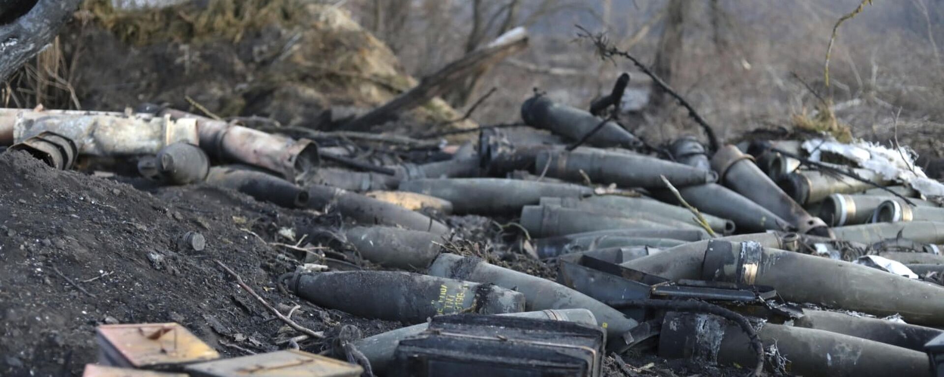 Napuštena ukrajinska municija u Kurskoj oblasti - Sputnik Srbija, 1920, 23.03.2025