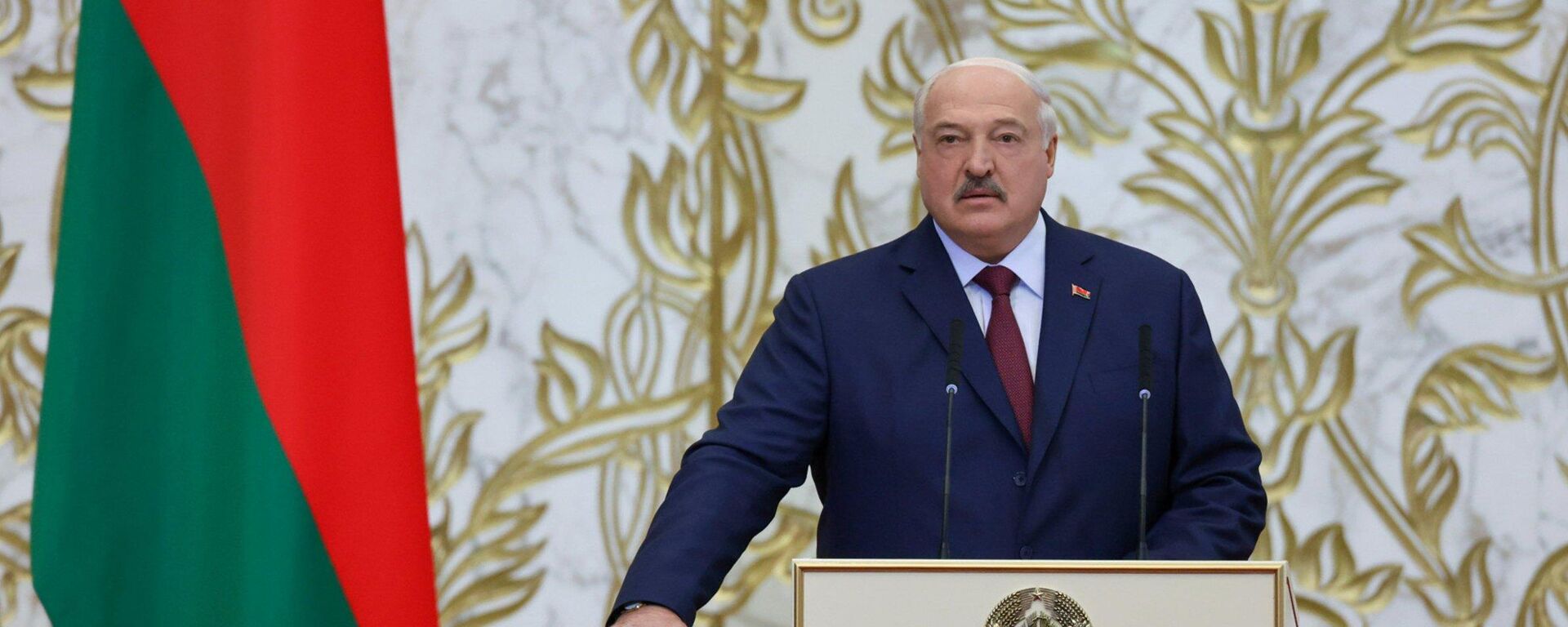 Председник Белорусије Александар Лукашенко на инаугурацији 25. марта 2025. года - Sputnik Србија, 1920, 16.09.2025