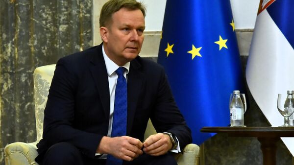 Специјални представник Европске уније за дијалог Београда и Приштине Петер Соренсен  - Sputnik Србија