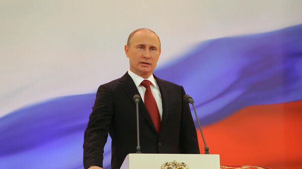 Arhivska fotografija. Inauguracija predsednika Rusije Vladimira Putina 7. maja 2012.  - Sputnik Srbija